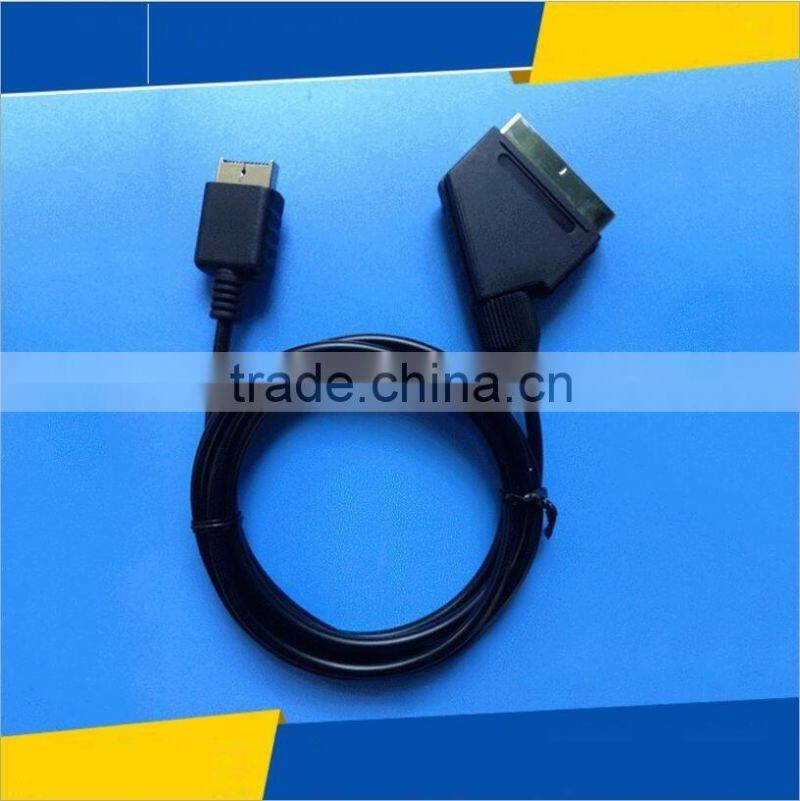 1.8M Scart TV AV Lead Cable for ps2 Game console RGB Cable