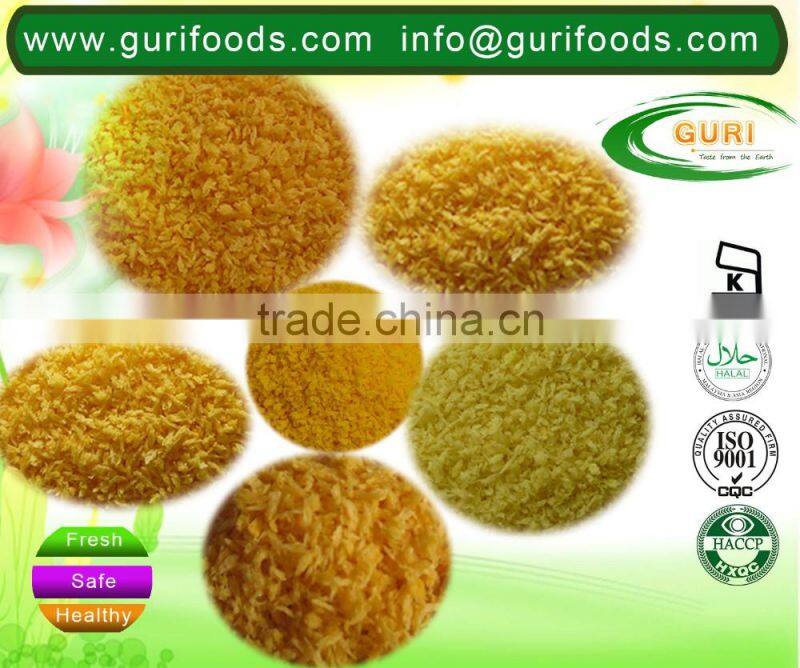 Japanese and American Bread Crumbs 2-16mm white and yellow Panko