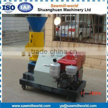 Wood Sawdust Pellet Machine Animal Feed Pellet Machine Flat Die Pellet Machine