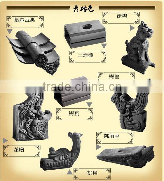 old roof tiles chinese traditional roofing system