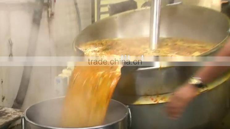 600L automatic gas Cooking mixer