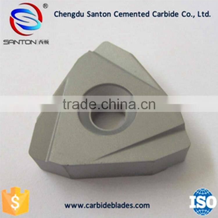 China manufacturer cemented tungsten carbide peeling insert