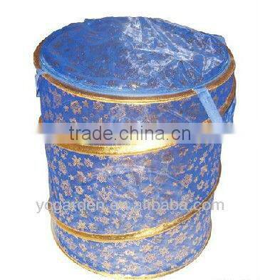 Purple pop-up bag for storage