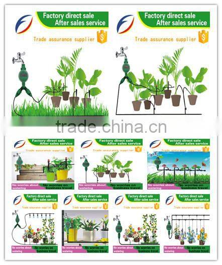 Irrigational Battery Operated Automatic Water Timer/Plastic Material drip irrigation system/agriculture irrigation systems