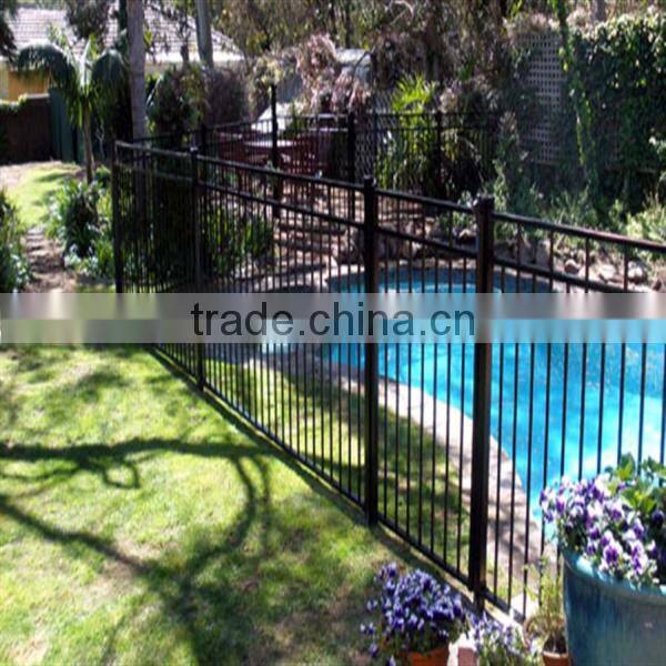 Hot dipped galvanized pool fence