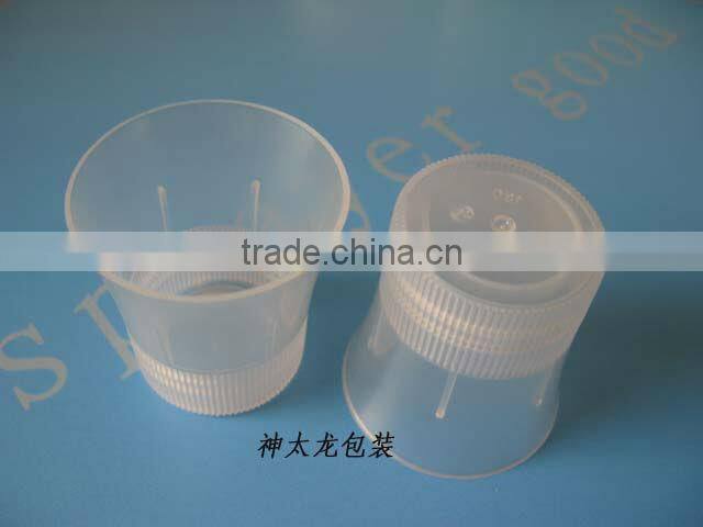 SL-650,28/410 plastic screw bottle cap horn shaped