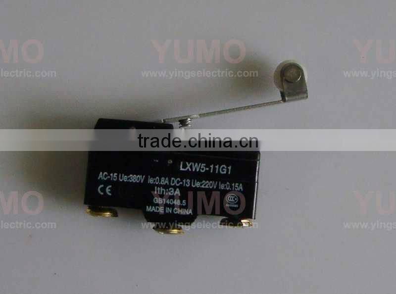 LXW5 Series micro switch LXW5-11G1 LXW5-11G1/L pivoted roller lever type