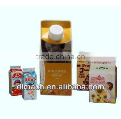 SKS-M80 Mini gable top filling machine