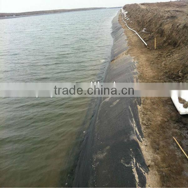 Swimming pool under ground cover/waterproof thick plastic liner/uv resistance woven membrane