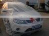 Plastic car cover printed logo on sale