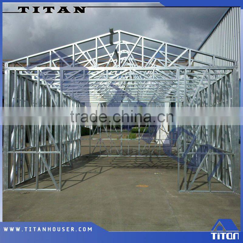 Pre-engineered Modular Galvanized Steel Frame for Farm Building