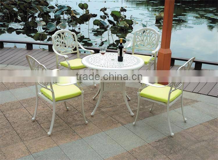 5 Pcs coffee table set all aluminum furniture