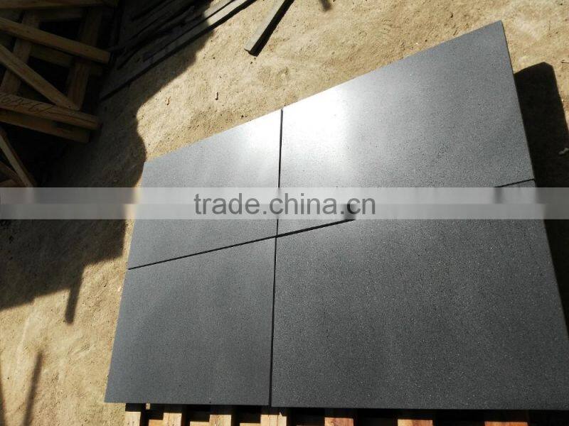 Hainan black basalt grey volcanic basalt tile