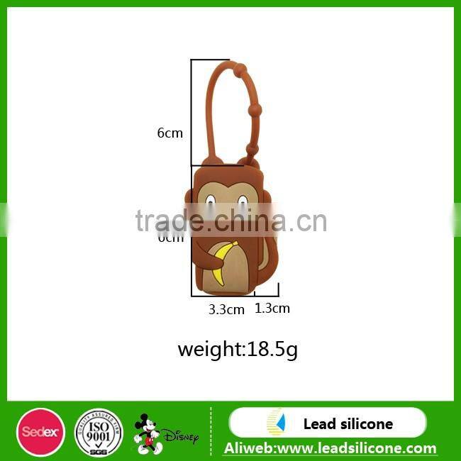 Wholesale Lovely Animal Cute Monkey Shape Hand Sanitizer cover