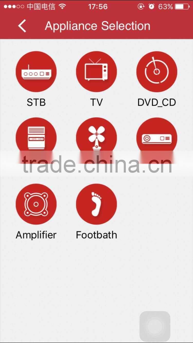 OEM Available Mobile Smart Infrared Remote Controller IOS/Android Phone Use Universal Remote Control With Home Applicance AC etc