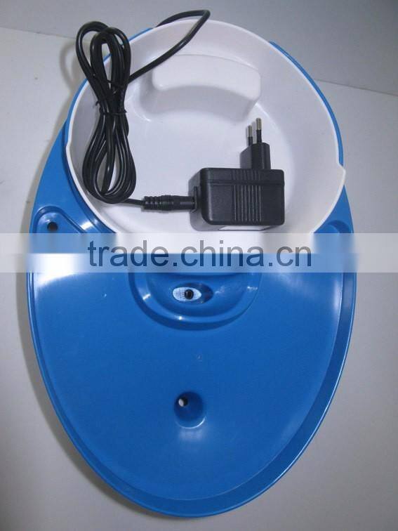 2017 New Hot Automatic Pet Waterer, 3 In 1 Pet Water Fountain Multi-functional LED Light Automatic Pet Bowl Feeder Waterer