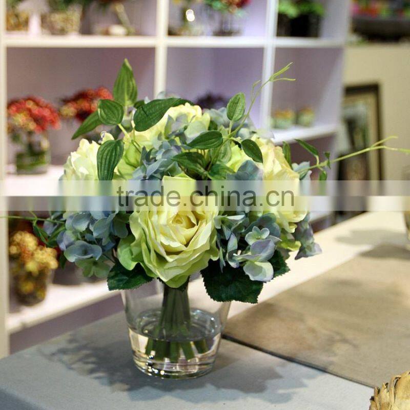 fake flower indoor/outdoor decoration factory sale direct water flower