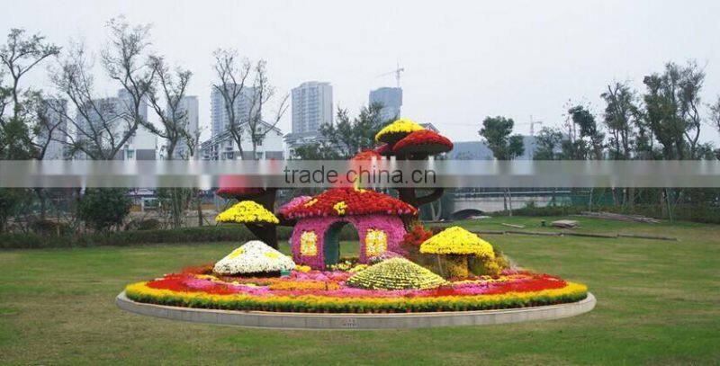 factory artificial grass topiary china/manufacture fake grass animal
