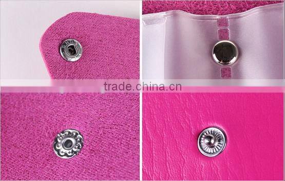 Stylish Candy Colors PU Name Card Case