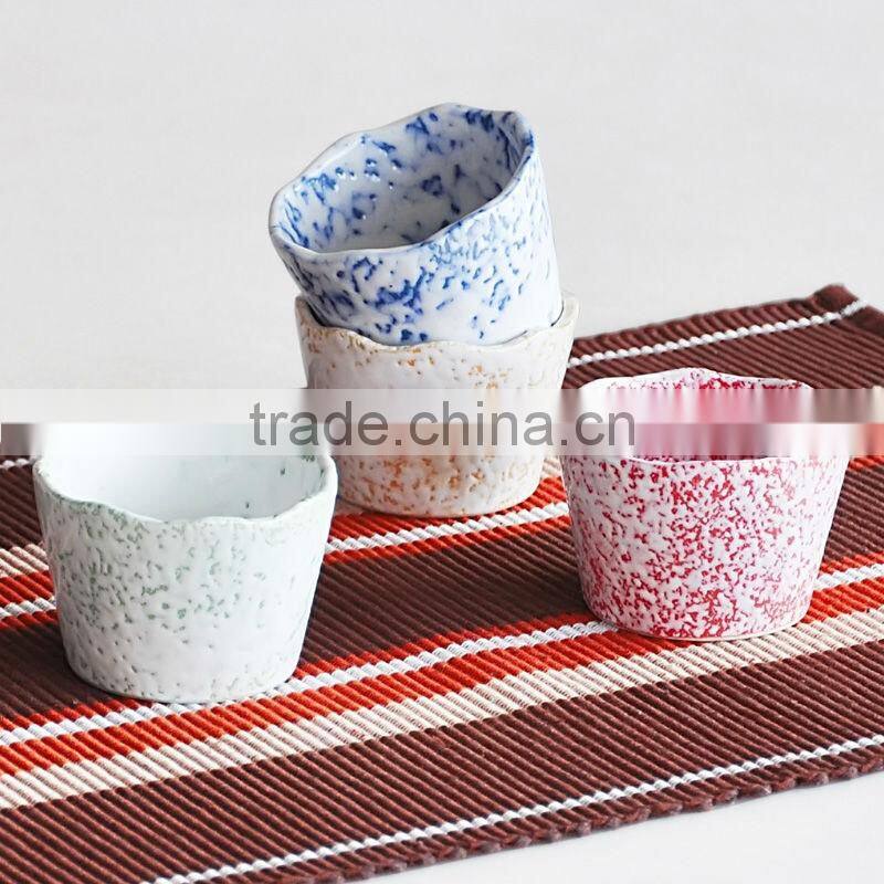 Japan-style ceramic mug with solid color