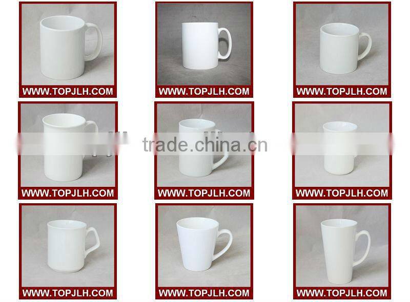 Topjlh special offer sublimation colored coffee mug spoon