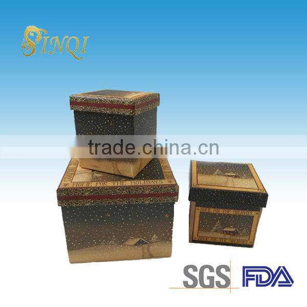 Luxury product square packaging box