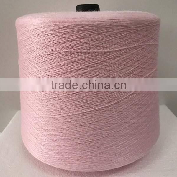 Dyed PBT Core spun yarn 28s/2 viscose nylon PBT blended yarn for knitting