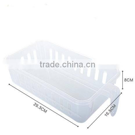 plastic transparent storage drawer whith handle
