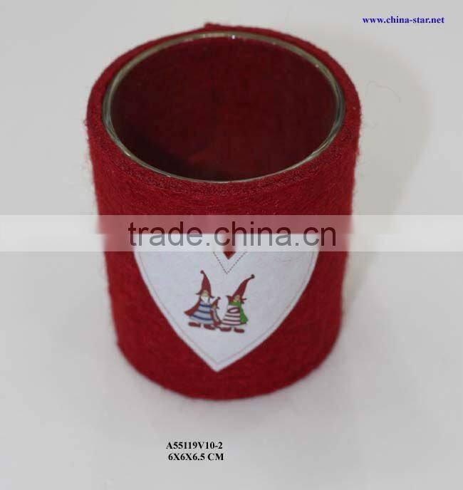 felt candle holder for promotions