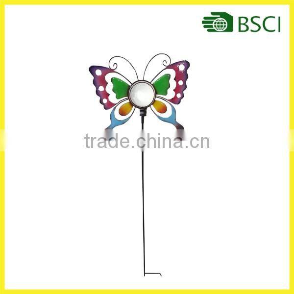 Hot selling butterfly stick solar light for garden ornament