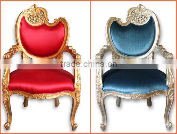 MD-1406-02 Antique furniture single chair for decor in pair