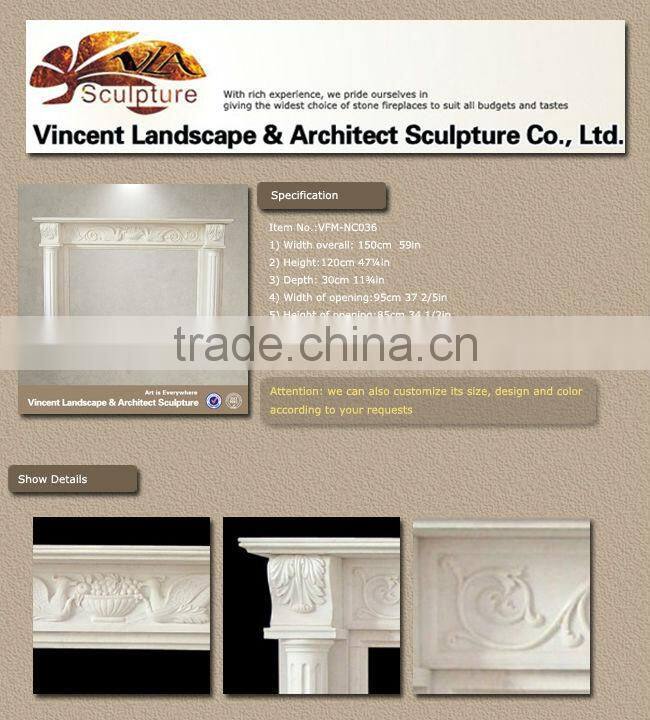 electric fireplace heaters marble VFM-NC036A