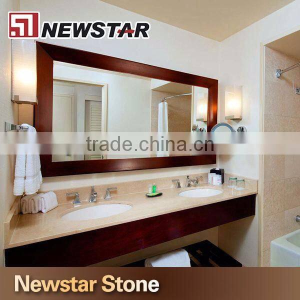 Newstar Beige Marble Vanity Top Marble Stone Bathroom Vanity Top