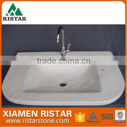 High quality white marble stone bathroom basins and stone sinks RST-SB040