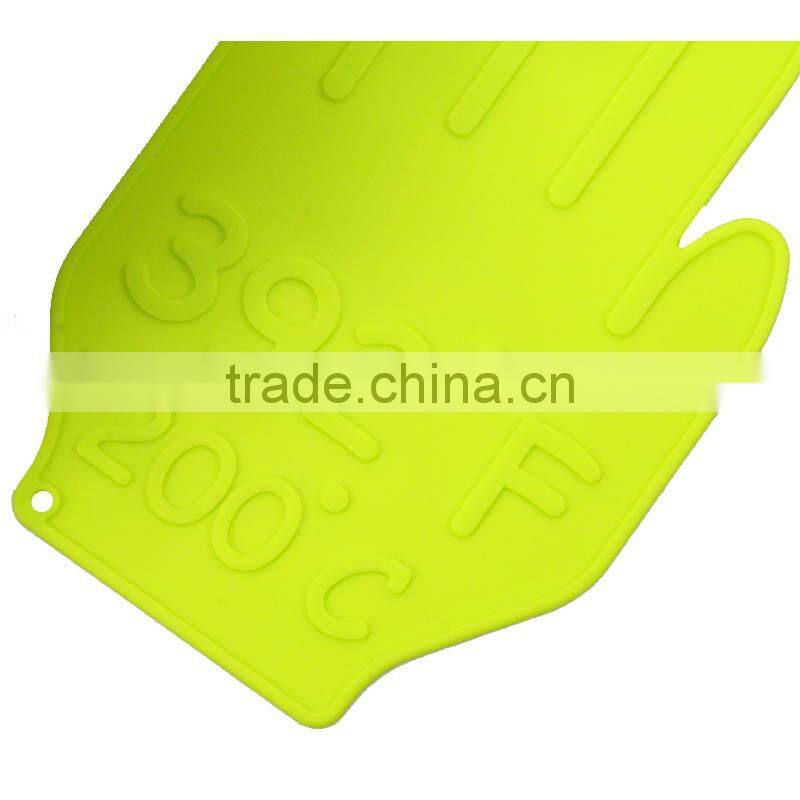 Cute pot holder heat-resistant silicone made pot holder silicone rubber coasters