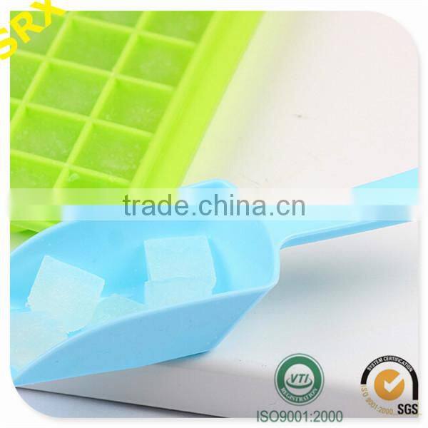 FAD & SGS certificate food color plastic ice bucket scoops/OEM plastic ice bucket scoops/OEM plastic ics scoops