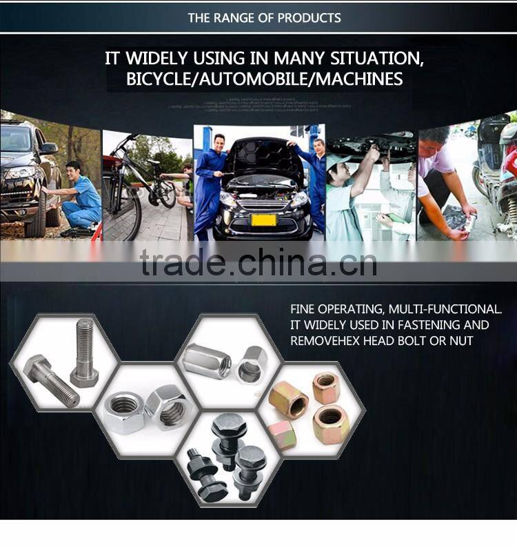 QJT- S12 Useful CR-V Combination Ratchet Wrenches Set Adjustable Ratchet Ring Spanner Set