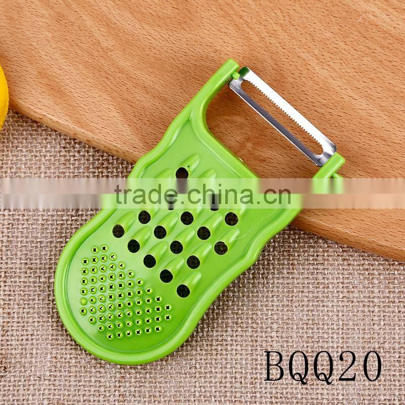 Factory price multi functional high quality PP material stainless steel blade peeler