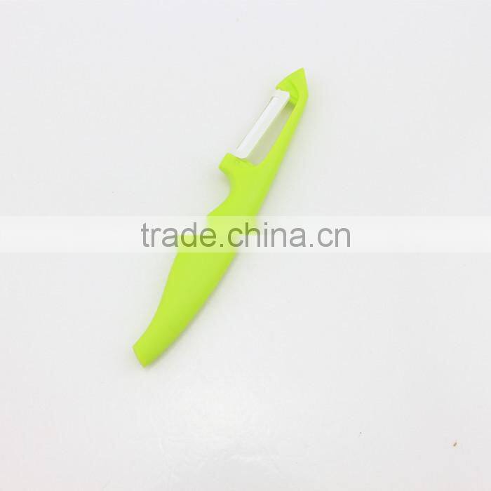 Plastic Handle Ceramic Blade Vegetable And Fruit Peeler