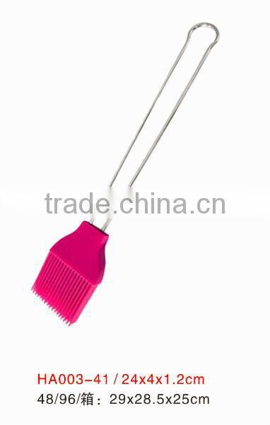 Long handle silicone baking and pastry brush