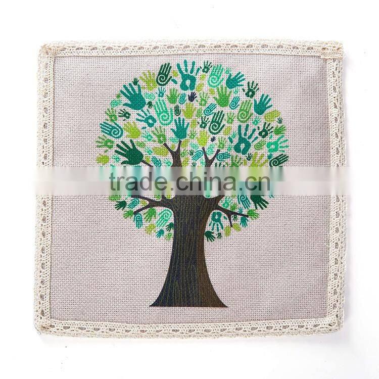 Fashionable Home Decoration Dinner Napkin Linen Cotton Folding Design Napkin Serviette