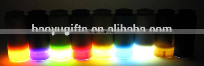 2015 Hot Cheap Aluminium alloy customized rechargeable mini logo led flashlight