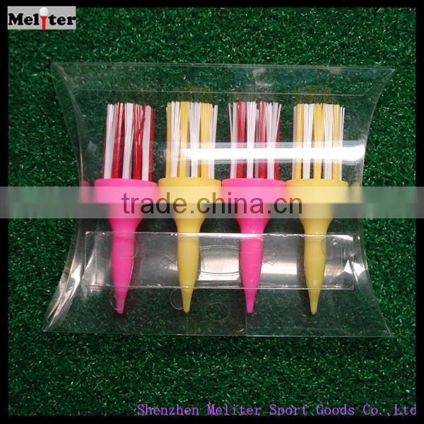 Colorful Golf Tee With Brush