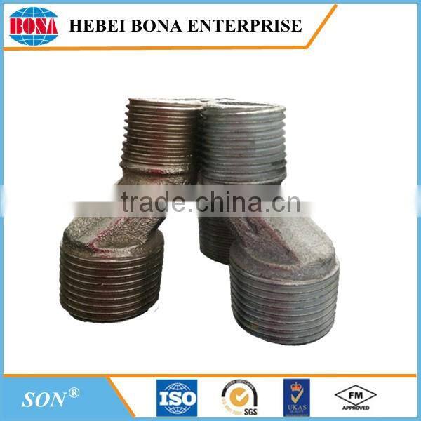 Malleable Cast Iron Eccentric Pipe Nipple With Tight Sealing