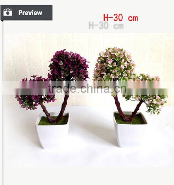 Indoor artificial desktop decoration pieces small fake pot plants
