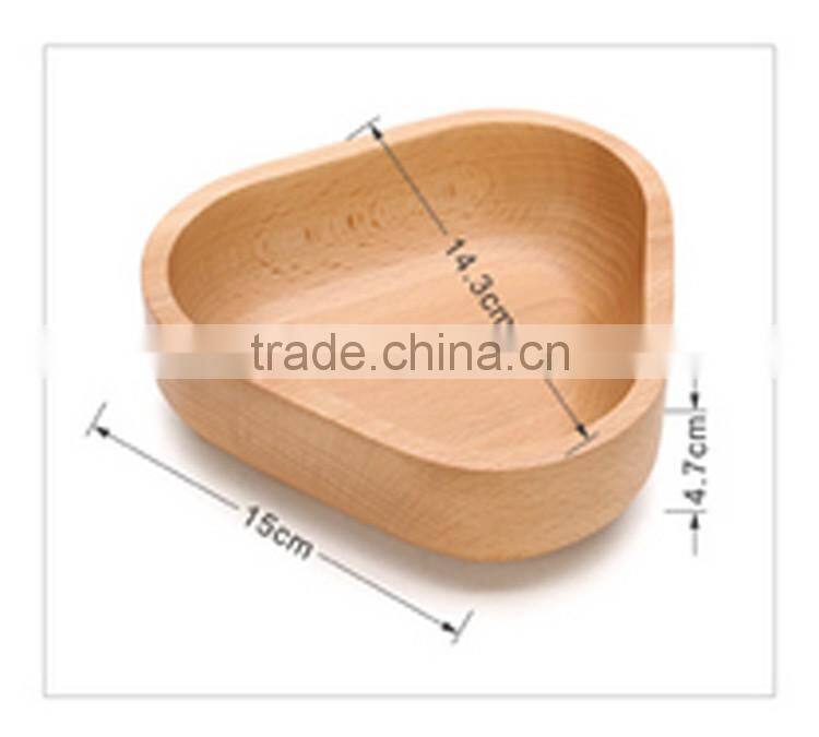 Lovely pretty unique Peanut shape ceramic fruit food snack plate for kitchen serveware