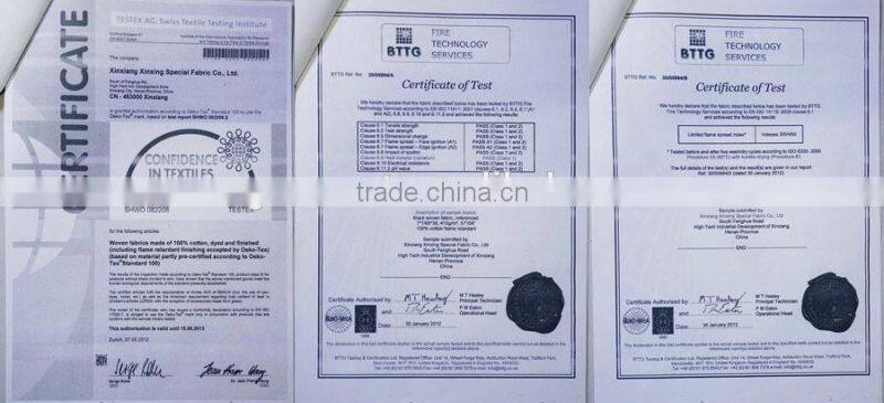 Flame retardent antistatic coverall