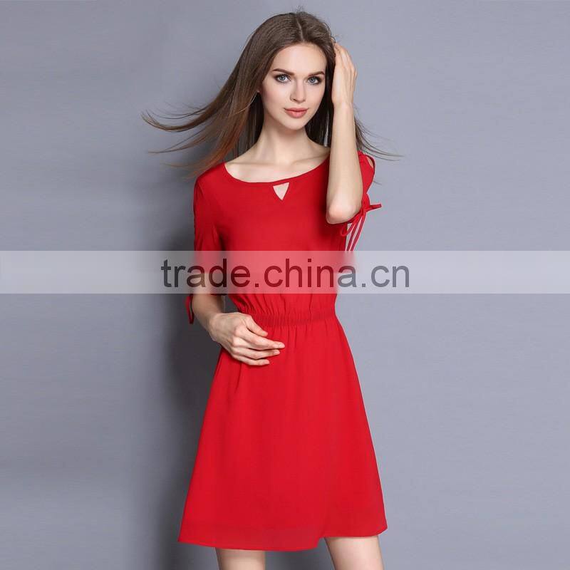 2017 Ladies Fashion New Design High Quality Casual Trendy Dresses