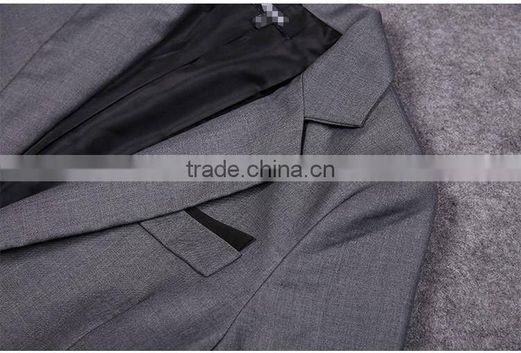 2016 office ladies suits slim cut ladies tuxedo pant suit