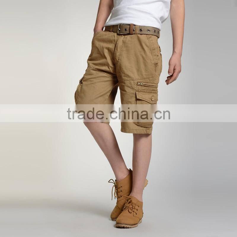 Hot sale large size men shorts pants wholesale cotton cargo pants men